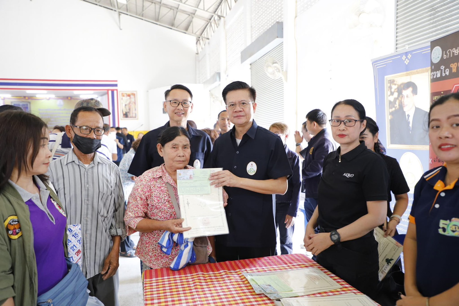 title - วันพุธที่ 18 กุมภาพันธ์ 2569 นายประเสริฐ กาญจนเกียรติกุล ปฏิรูปที่ดินจังหวัดบุรีรัมย์ พร้อมเจ้าหน้าที่ ส.ป.ก.บุรีรัมย์ ร่วมงานโครงการคลินิกเกษตรเคลื่อนที่ในพระราชานุเคราะห์ฯ ไตรมาสที่ 2 ประจำปีงบประมาณ พ.ศ. 2569